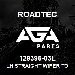 129396-03L Roadtec LH.STRAIGHT WIPER TOOTH WELDMENT | AGA Parts