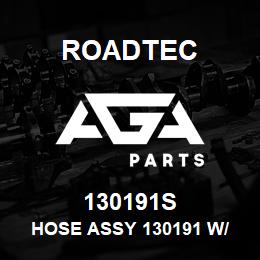 130191S Roadtec HOSE ASSY 130191 W/ SLEEVE | AGA Parts