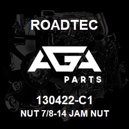 130422-C1 Roadtec NUT 7/8-14 JAM NUT | AGA Parts