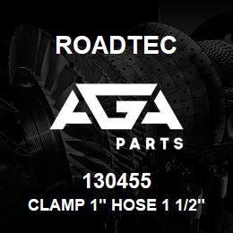 130455 Roadtec CLAMP 1" HOSE 1 1/2" ID | AGA Parts