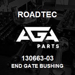 130663-03 Roadtec END GATE BUSHING | AGA Parts