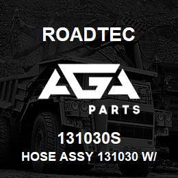 131030S Roadtec HOSE ASSY 131030 W/ SLEEVE | AGA Parts