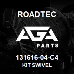 131616-04-C4 Roadtec KIT SWIVEL | AGA Parts