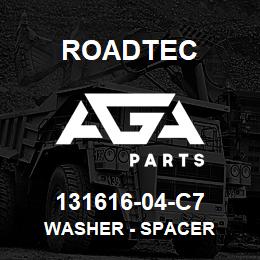 131616-04-C7 Roadtec WASHER - SPACER | AGA Parts