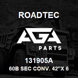 131905A Roadtec 60B SEC CONV. 42"X 605" V-CLEAT | AGA Parts