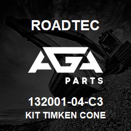 132001-04-C3 Roadtec KIT TIMKEN CONE | AGA Parts