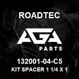 132001-04-C5 Roadtec KIT SPACER 1 1/4 X 1 5/8 X 1/4 | AGA Parts