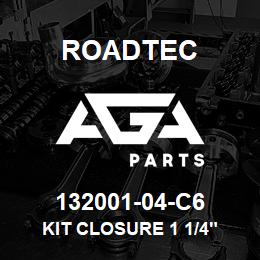 132001-04-C6 Roadtec KIT CLOSURE 1 1/4" | AGA Parts