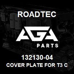 132130-04 Roadtec COVER PLATE FOR T3 CLAMP HALVES | AGA Parts