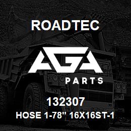 132307 Roadtec HOSE 1-78" 16X16ST-16X1690 VAC | AGA Parts