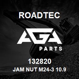 132820 Roadtec JAM NUT M24-3 10.9 | AGA Parts