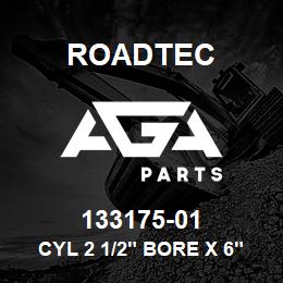 133175-01 Roadtec CYL 2 1/2" BORE X 6" STROKE | AGA Parts