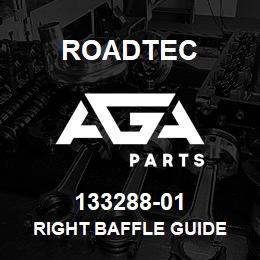 133288-01 Roadtec RIGHT BAFFLE GUIDE | AGA Parts