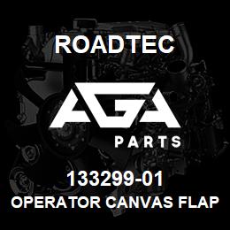 133299-01 Roadtec OPERATOR CANVAS FLAP DETAIL SB-1500 | AGA Parts