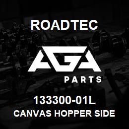 133300-01L Roadtec CANVAS HOPPER SIDE | AGA Parts