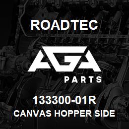 133300-01R Roadtec CANVAS HOPPER SIDE | AGA Parts