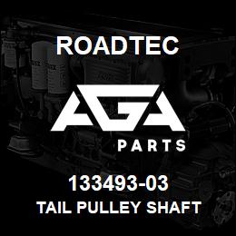 133493-03 Roadtec TAIL PULLEY SHAFT | AGA Parts