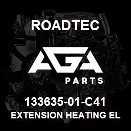 133635-01-C41 Roadtec EXTENSION HEATING ELEMENT 33 3/4" | AGA Parts