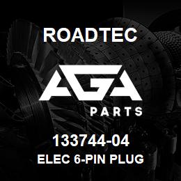 133744-04 Roadtec ELEC 6-PIN PLUG | AGA Parts