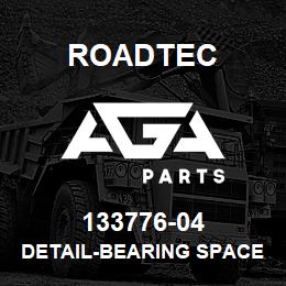 133776-04 Roadtec DETAIL-BEARING SPACER-60B/68B/70B | AGA Parts