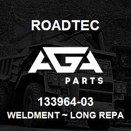 133964-03 Roadtec WELDMENT ~ LONG REPACEABLE WEAR BAR | AGA Parts