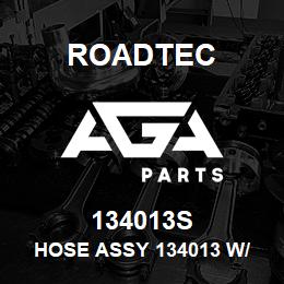 134013S Roadtec HOSE ASSY 134013 W/ SLEEVE | AGA Parts