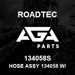 134058S Roadtec HOSE ASSY 134058 W/ SLEEVE | AGA Parts