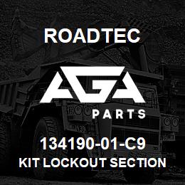 134190-01-C9 Roadtec KIT LOCKOUT SECTION FOR VALVE | AGA Parts