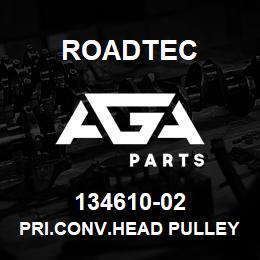 134610-02 Roadtec PRI.CONV.HEAD PULLEY FLASHING RUB. | AGA Parts