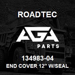 134983-04 Roadtec END COVER 12" W/SEAL & CRUSH WASHER | AGA Parts