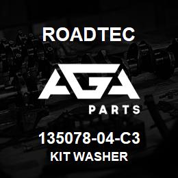 135078-04-C3 Roadtec KIT WASHER | AGA Parts