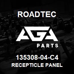 135308-04-C4 Roadtec RECEPTICLE PANEL | AGA Parts