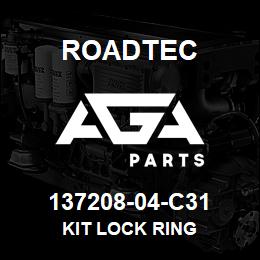 137208-04-C31 Roadtec KIT LOCK RING | AGA Parts