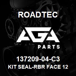 137209-04-C3 Roadtec KIT SEAL-RBR FACE 120/250 SPINDLE | AGA Parts