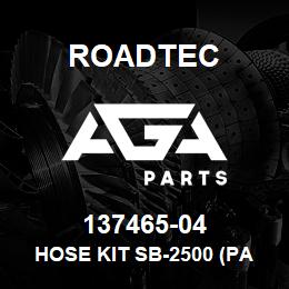 137465-04 Roadtec HOSE KIT SB-2500 (PARKER) | AGA Parts