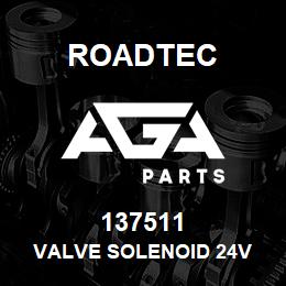 137511 Roadtec VALVE SOLENOID 24V | AGA Parts