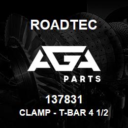 137831 Roadtec CLAMP - T-BAR 4 1/2 | AGA Parts