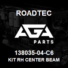 138035-04-C6 Roadtec KIT RH CENTER BEAM | AGA Parts