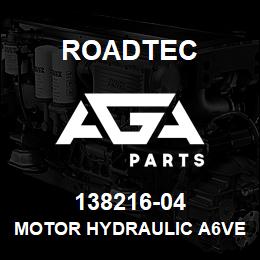 138216-04 Roadtec MOTOR HYDRAULIC A6VE160 | AGA Parts