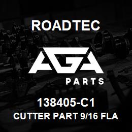 138405-C1 Roadtec CUTTER PART 9/16 FLAT WASHER | AGA Parts