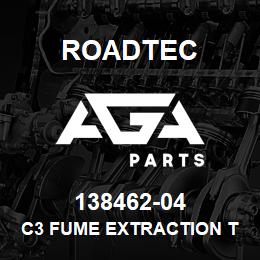 138462-04 Roadtec C3 FUME EXTRACTION TUBE | AGA Parts