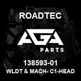 138593-01 Roadtec WLDT & MACH- C1-HEADSHAFT | AGA Parts