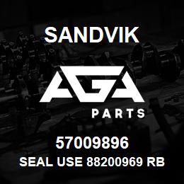 57009896 Sandvik SEAL USE 88200969 RB | AGA Parts