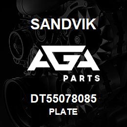 DT55078085 Sandvik PLATE | AGA Parts