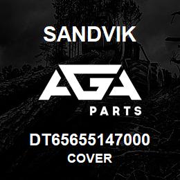 DT65655147000 Sandvik COVER | AGA Parts
