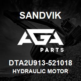 DTA2U913-521018 Sandvik HYDRAULIC MOTOR | AGA Parts