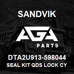 DTA2U913-598044 Sandvik SEAL KIT QDS LOCK CYL | AGA Parts