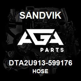 DTA2U913-599176 Sandvik HOSE | AGA Parts