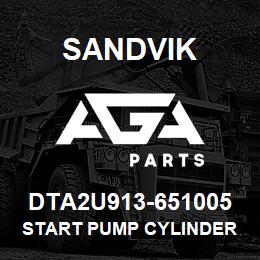 DTA2U913-651005 Sandvik START PUMP CYLINDER | AGA Parts