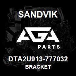 DTA2U913-777032 Sandvik BRACKET | AGA Parts